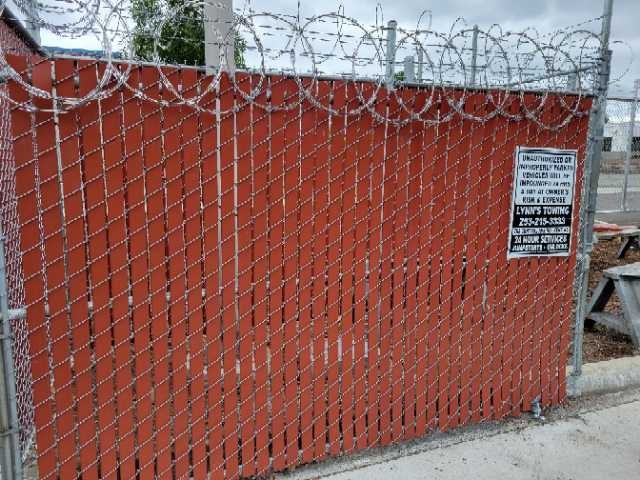 Rolling Chain Link Gate